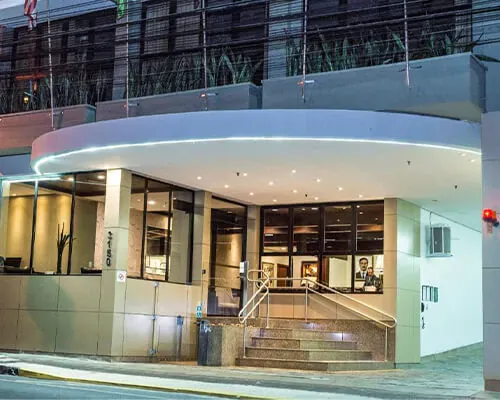 Hospedagem no Dan Inn, em imagem do guia da EME Academy