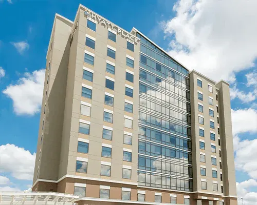 Hospedagem no Hyatt Place, em imagem do guia da EME Academy